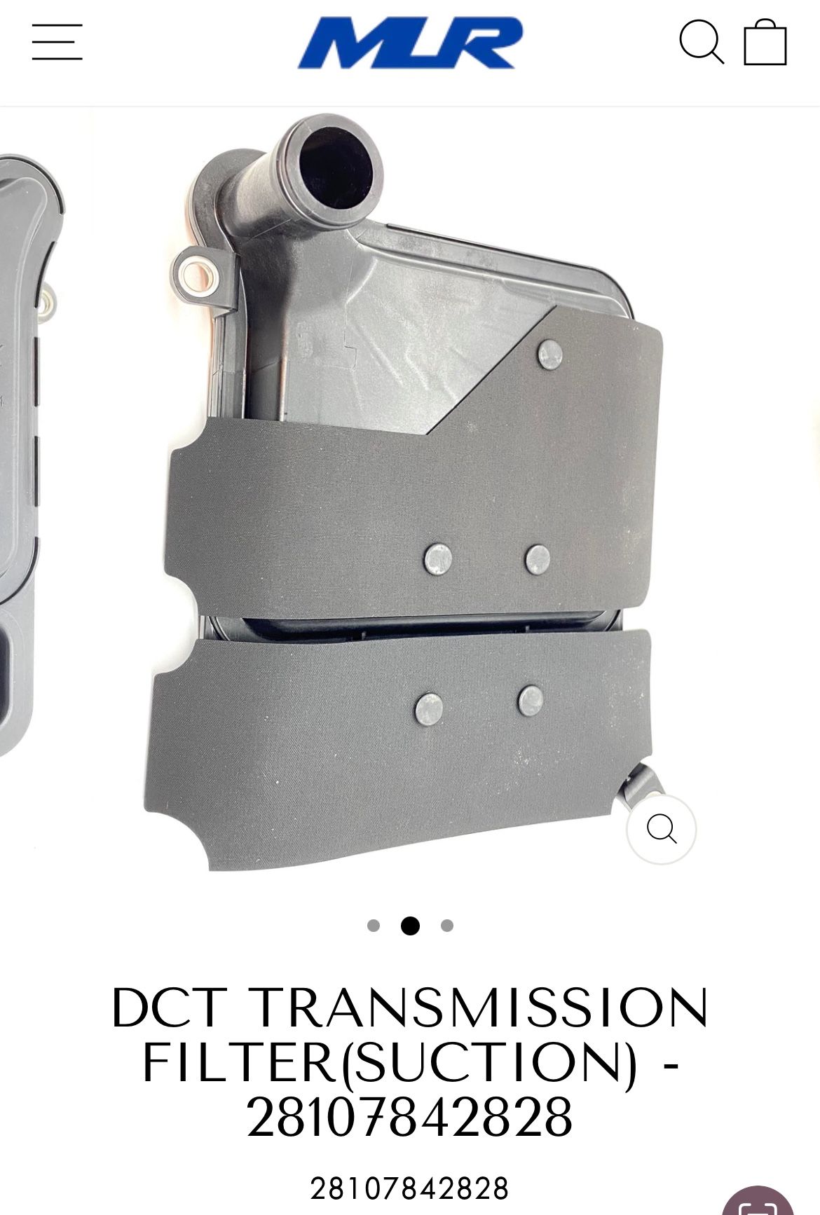 DCT Transmission Filter (Suction) - BMW M DCT