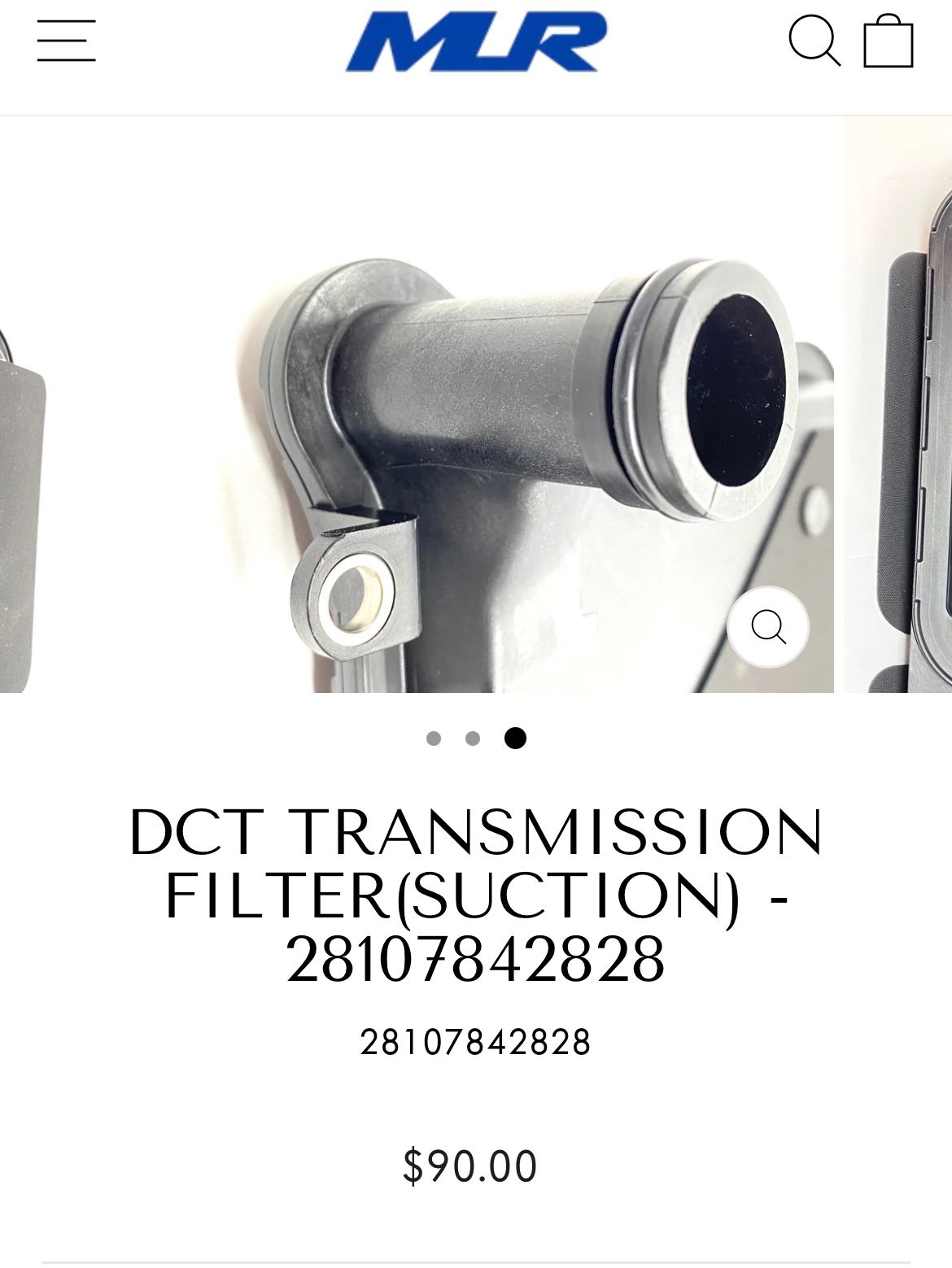 DCT Transmission Filter (Suction) - BMW M DCT - photo 3