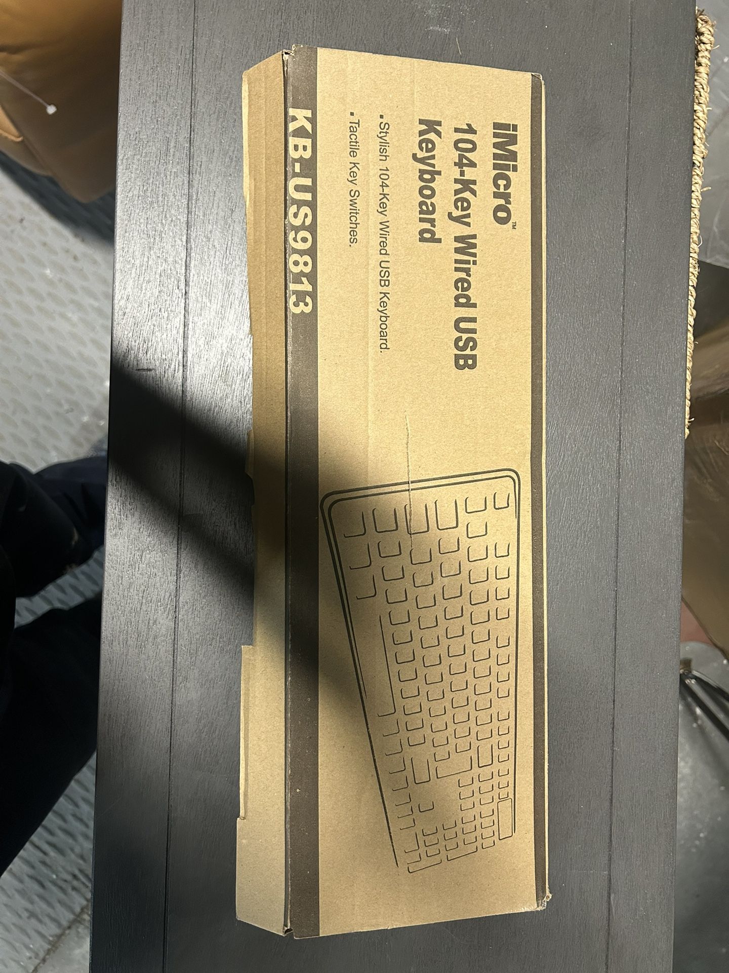 iMicro KB-US9813 104-Key Wired USB Keyboard (English) - photo 2