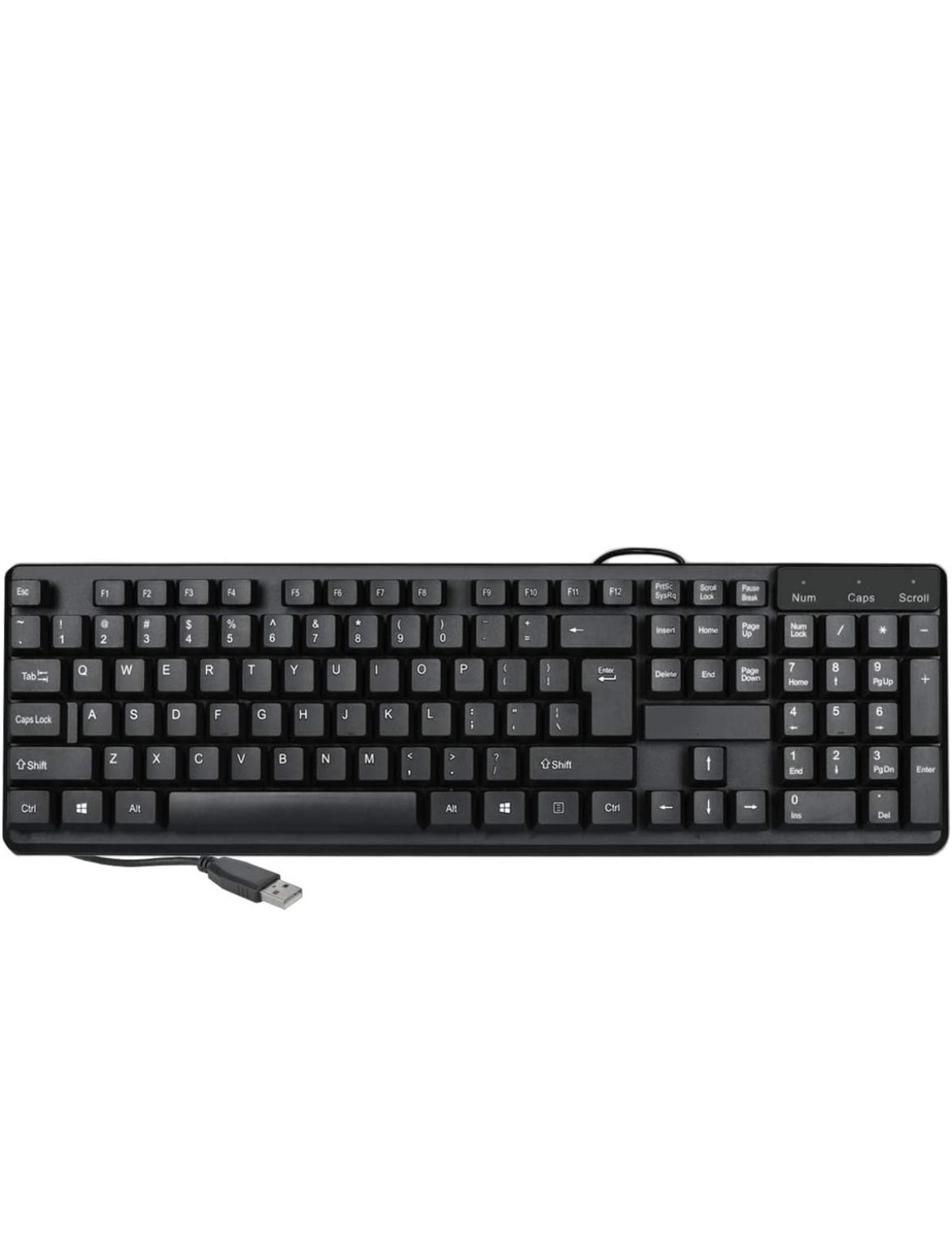 iMicro KB-US9813 104-Key Wired USB Keyboard (English) - photo 4