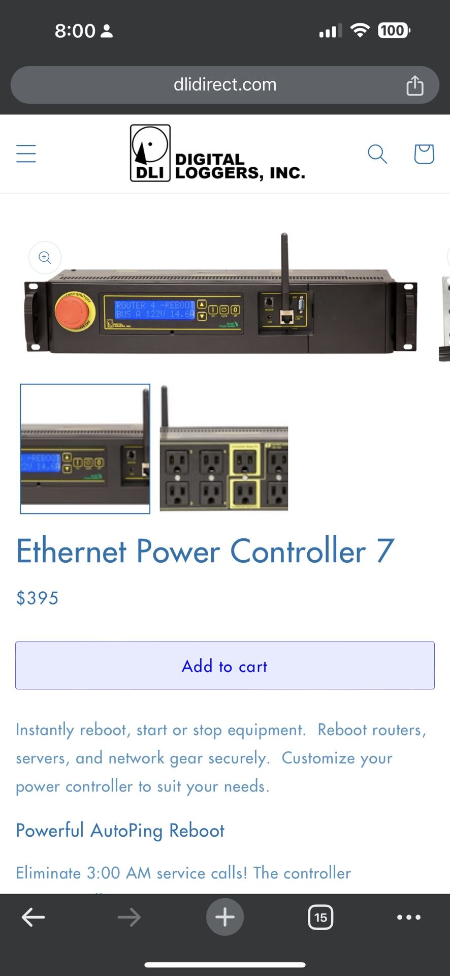 Ethernet Power Controller 7