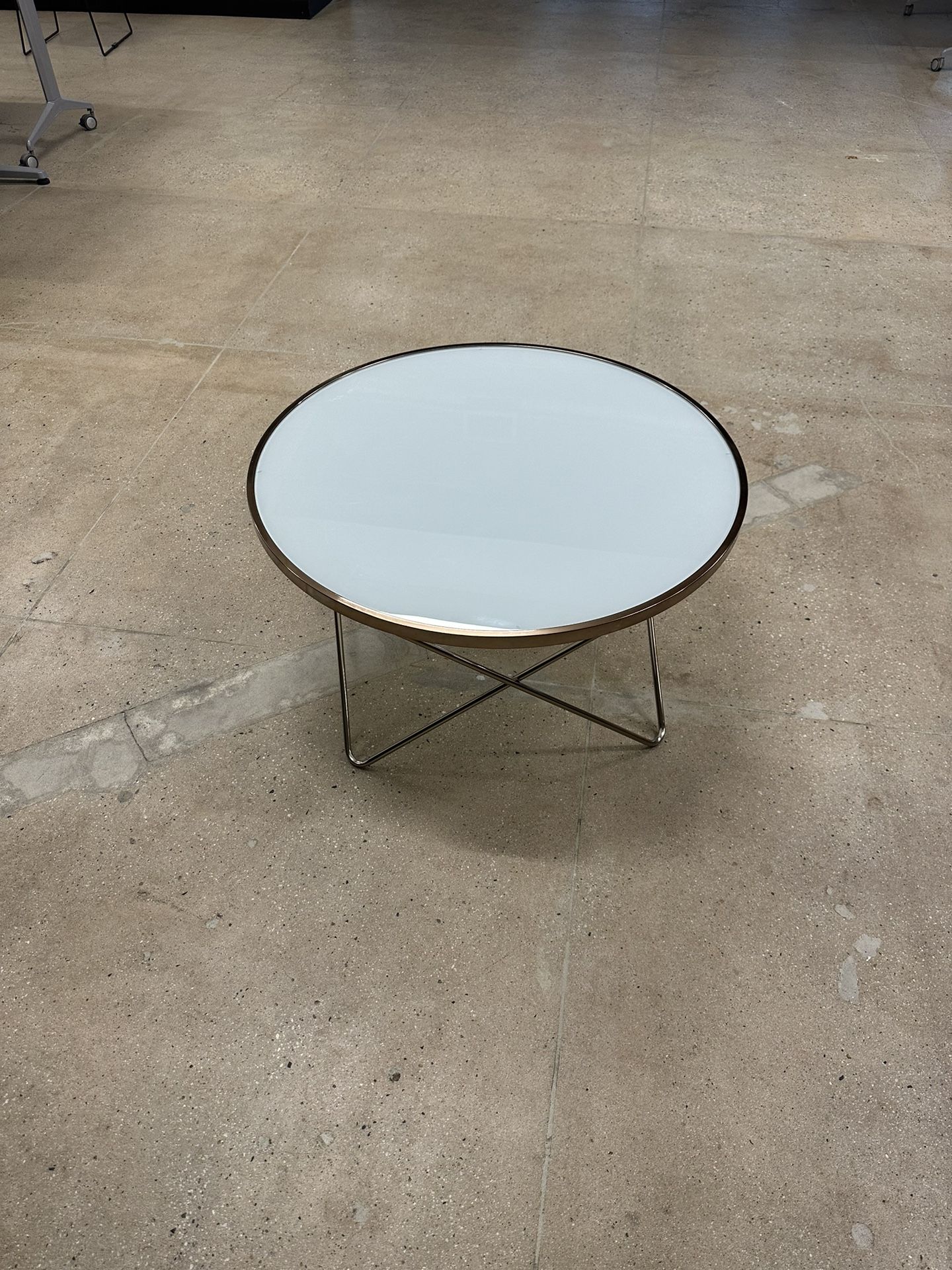 Stainless Steel Glass Table - photo 2