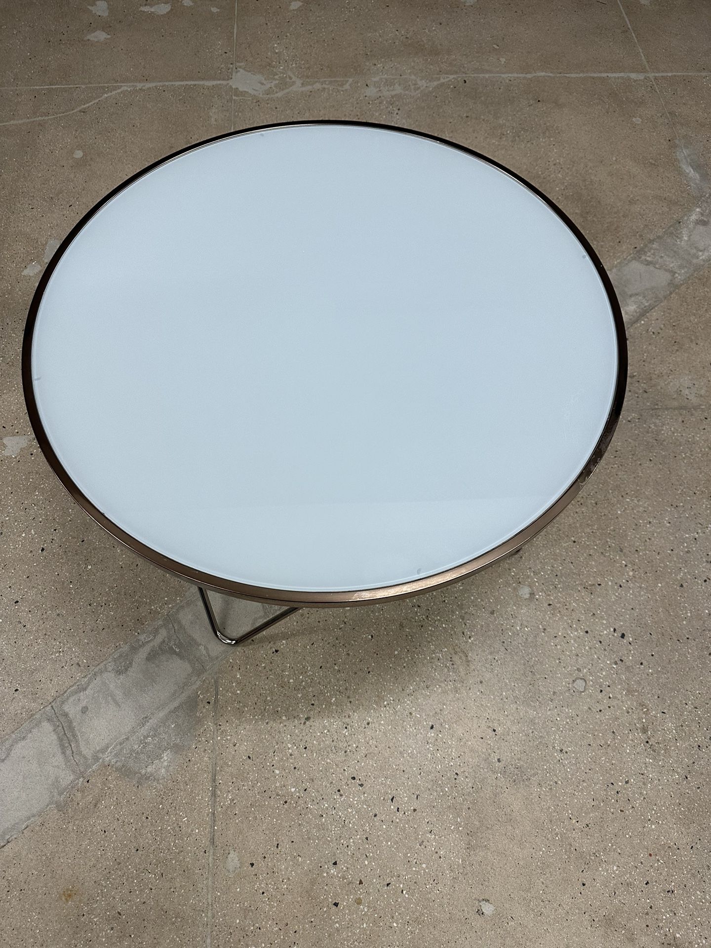 Stainless Steel Glass Table - photo 3