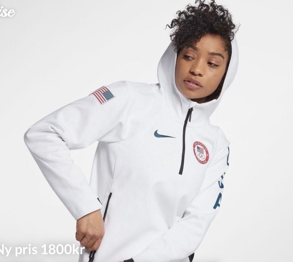 Nike Team USA Olympic Tech Fleece Hoodie Sz S
