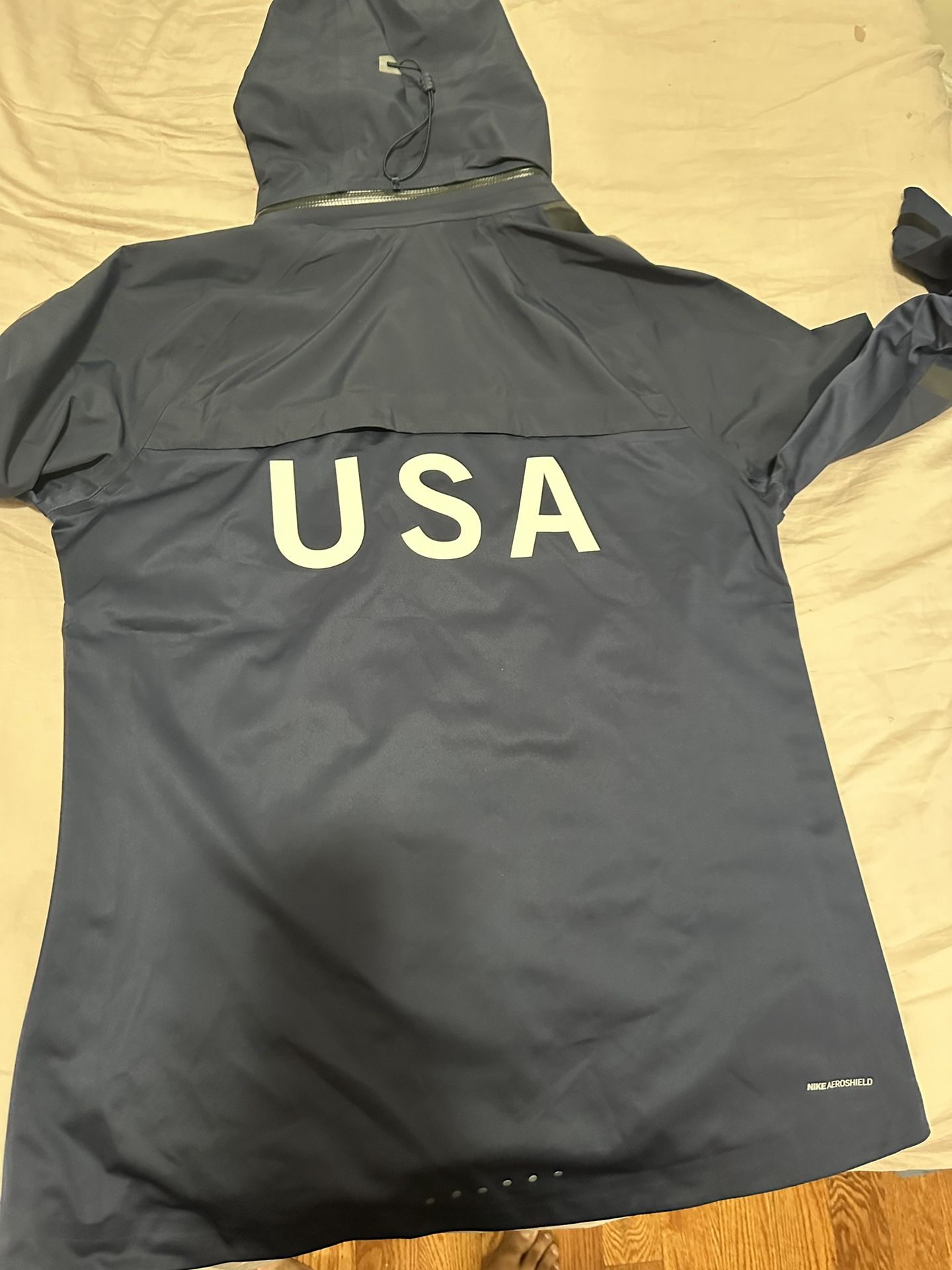Nike Aeroshield US Olympic Team Soft Shell Full Zip Hooded Jacke - photo 2