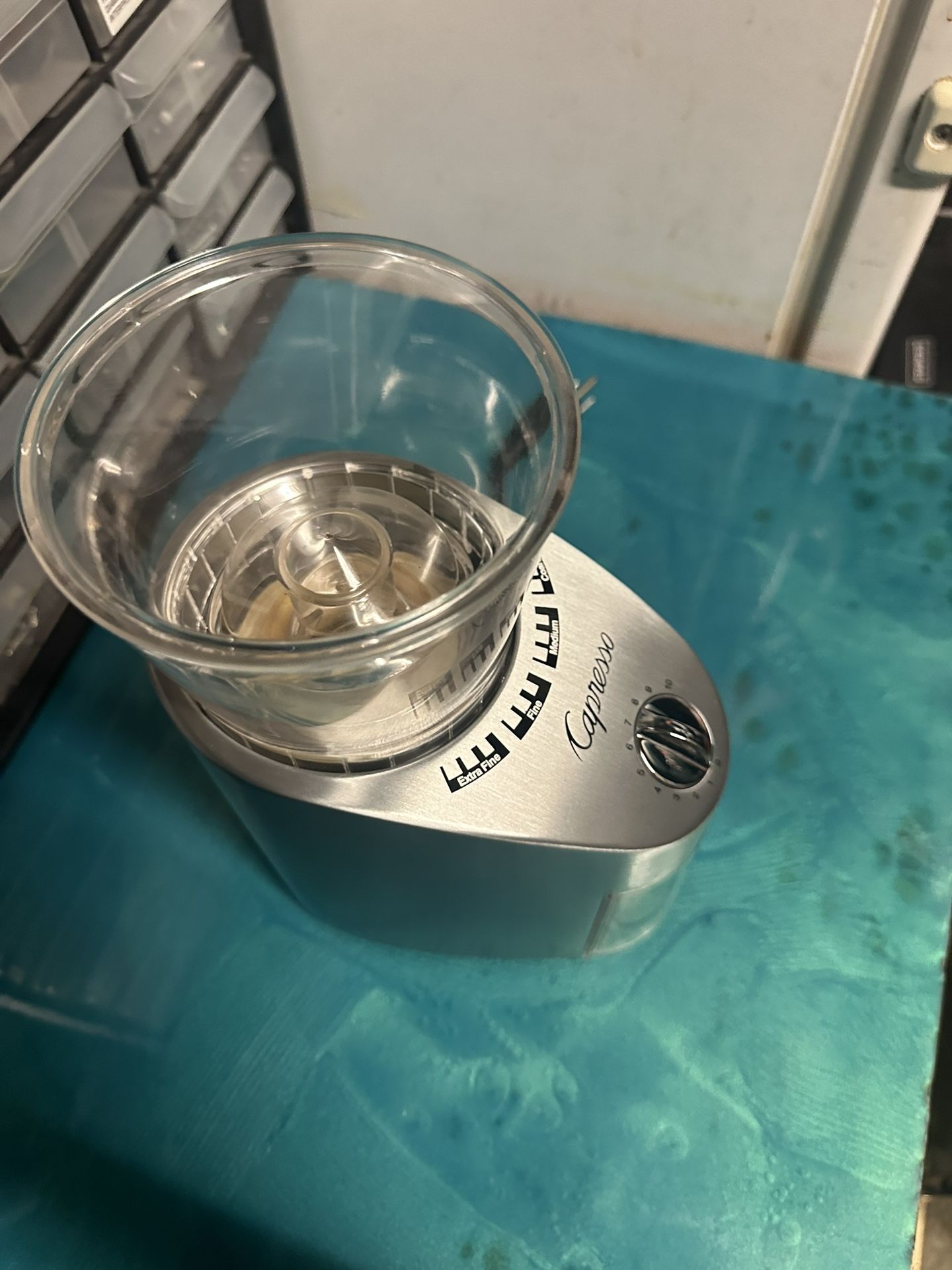 Capresso Infinity Plus Stainless Steel Conical Burr Grinder - photo 2