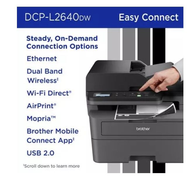 Brother Printer DCPL2550DW - photo 5