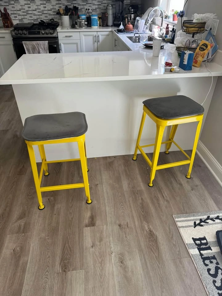Yellow Bar Stools - photo 2