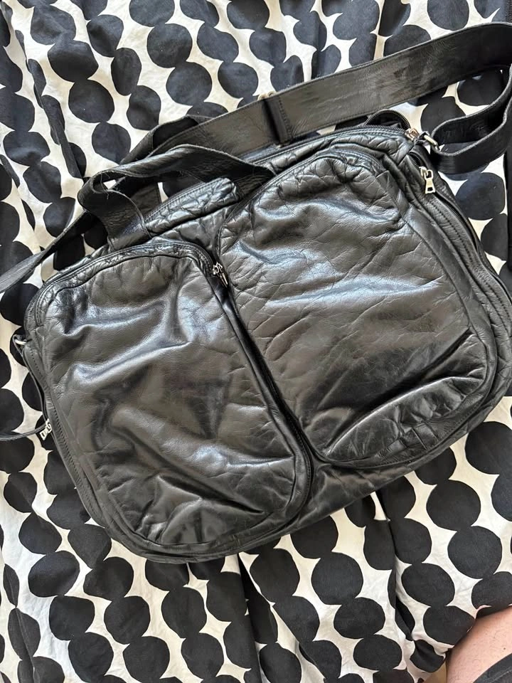 M0851 Genuine Leather Work Bag