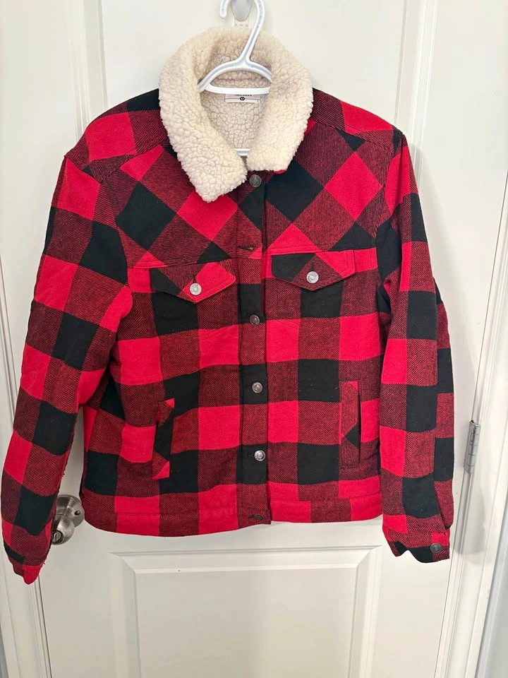 Plaid Bomber Jacket