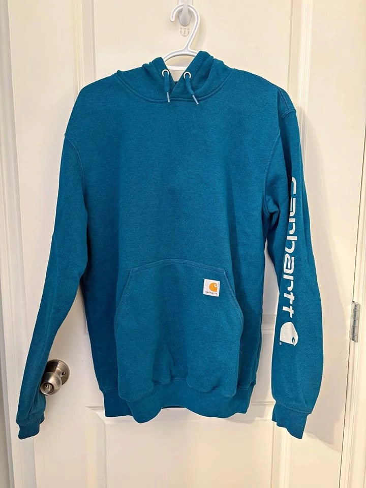 Carhartt Hoodie – Teal/Blue
