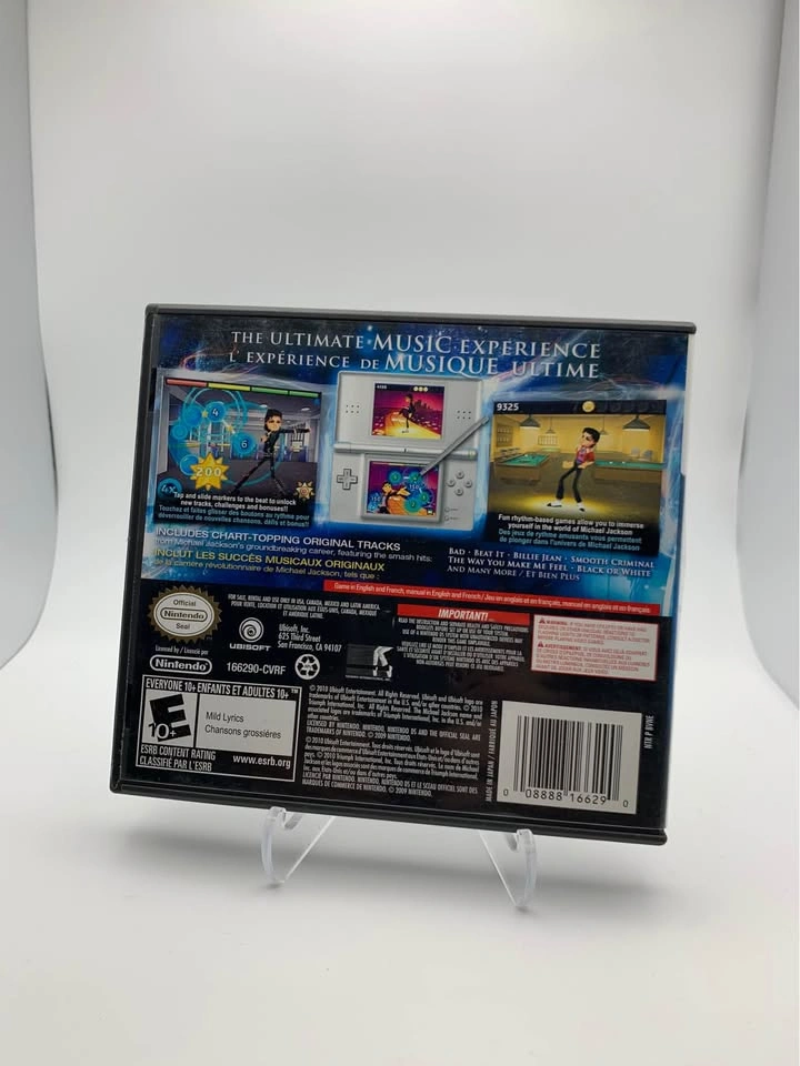 Nintendo DS Michael Jackson The Experience - CIB - photo 2
