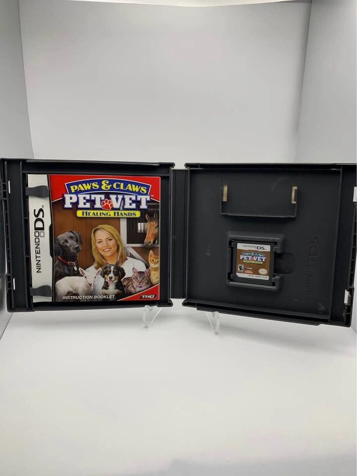 Nintendo DS - Paws & Claws Pet Vet Healing Hands Game - CIB - photo 3