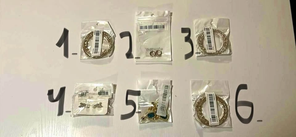 New Jewelry Set 6 Pieces