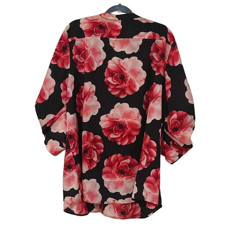 Gorgeous Floral Calvin Klein Blouse Top, Size 2X - photo 2