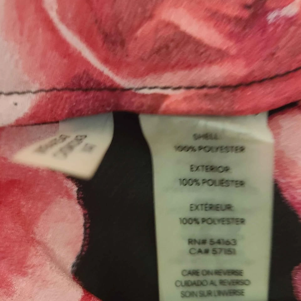 Gorgeous Floral Calvin Klein Blouse Top, Size 2X - photo 4