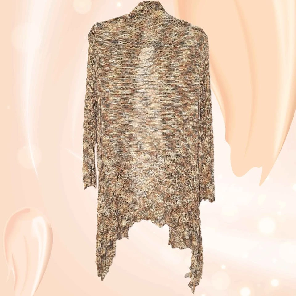 Beautiful Open Knit, Long Cardigan by Simply Couture - photo 2