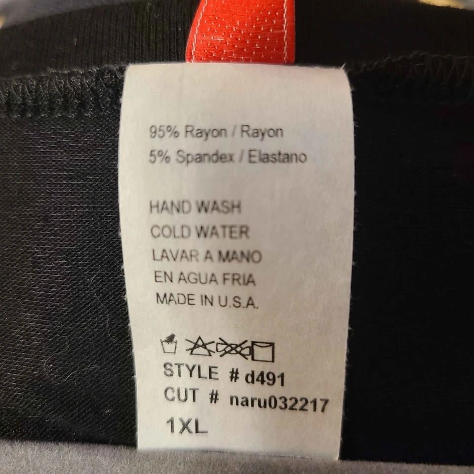 J Mode USA Black Ruched-Cuff Maxi Dress - Size 1X - photo 5