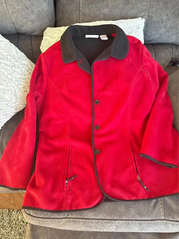 Cozy Red Fleece