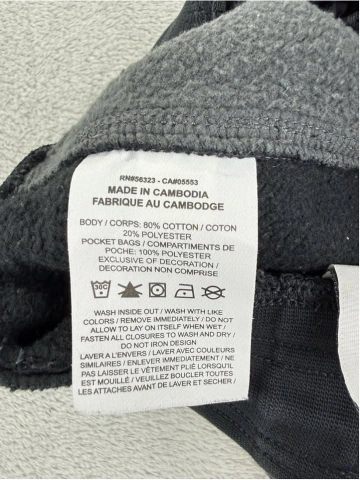 Nike Men's Medium Black Fleece Jogger Slim Pants DR8949-011 - photo 5