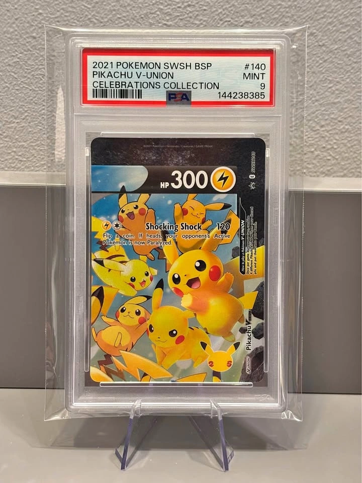 Pokemon Pikachu PSA Graded Slab 🌟