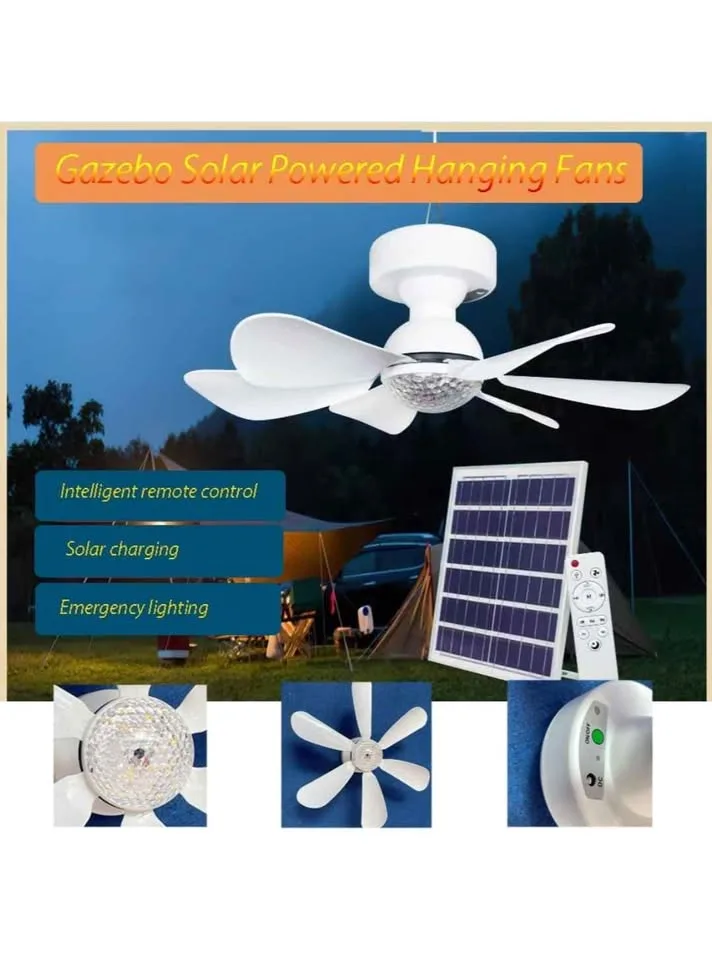 Solar Powered Ceiling Fan image indicator(3)