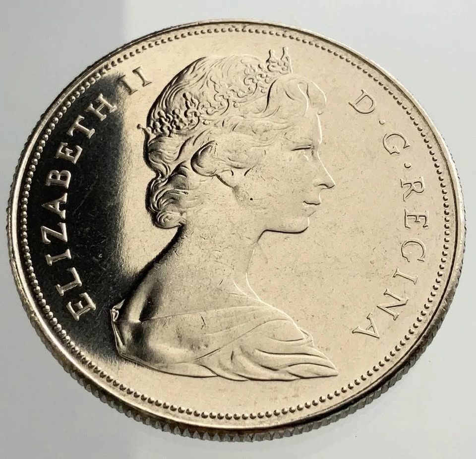 1968 Canadian Uncirculated Silver Nickel Dollar - photo 4