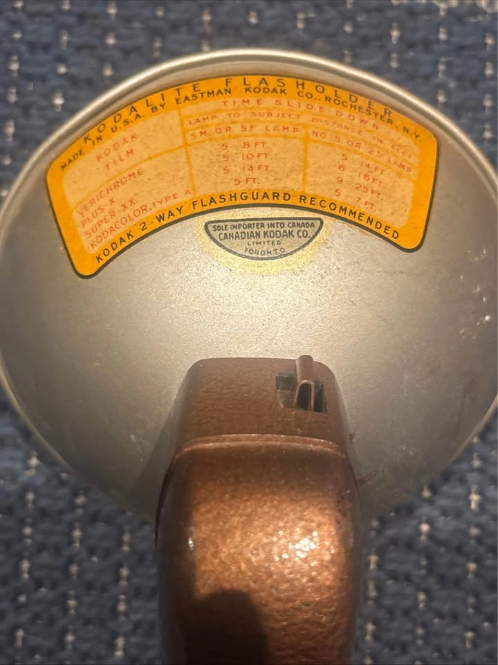 Vintage Kodak Kodalite Flasholder Lumaclad Flash Reflector - Unt - photo 3