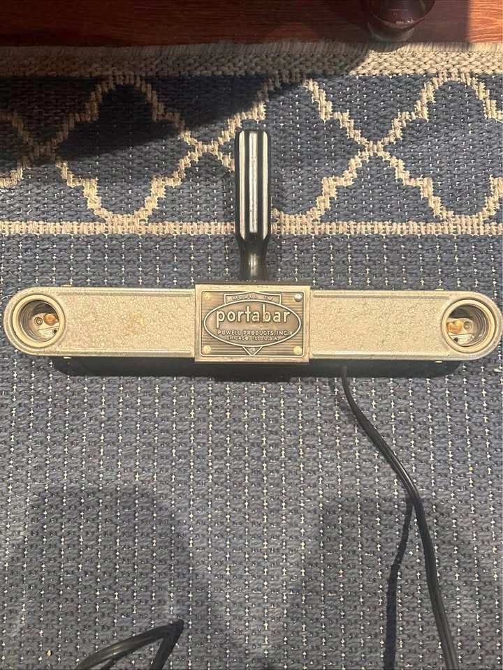 Vintage Portabar Model 10 Powell Products Camera Flash/lighting