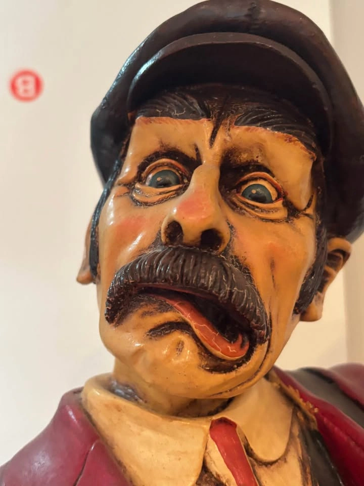 Large Vintage Peter Mook Golf Caddy Statue “Caddy Rules” Signed - photo 2
