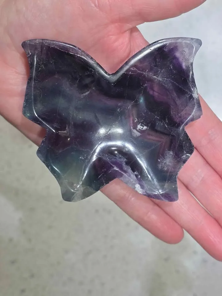 FLUORITE Butterfly Dish - photo 5