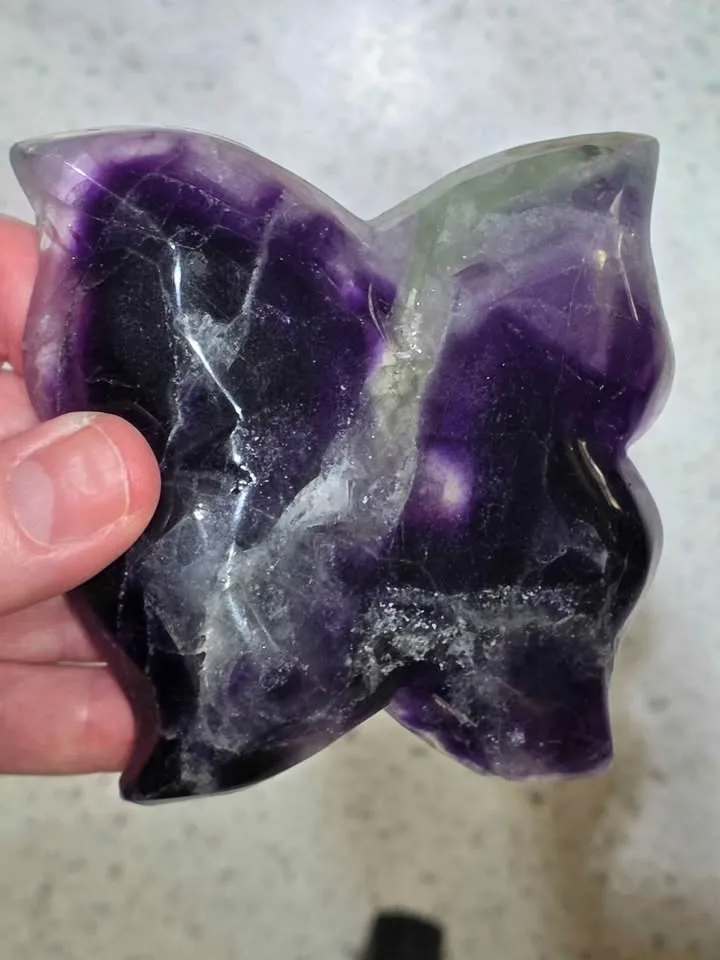 FLUORITE Butterfly Dish - photo 3