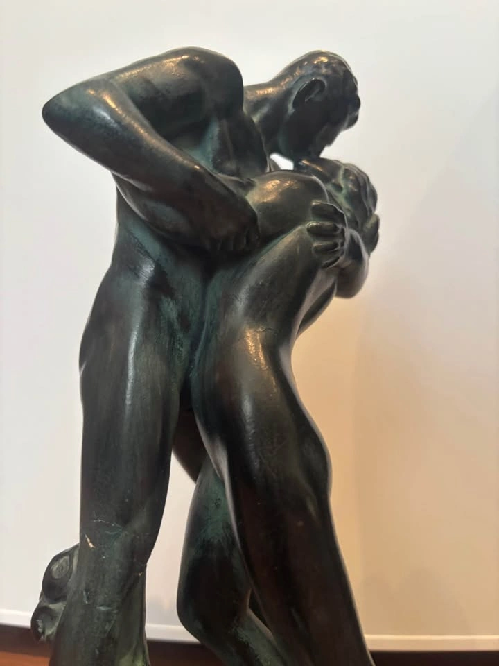 Jackir Collection "The Kiss" Hand Carved Statue 11.5in - photo 2