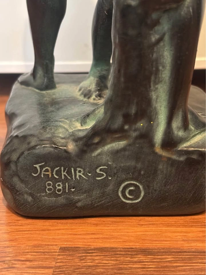 Jackir Collection "The Kiss" Hand Carved Statue 11.5in - photo 4