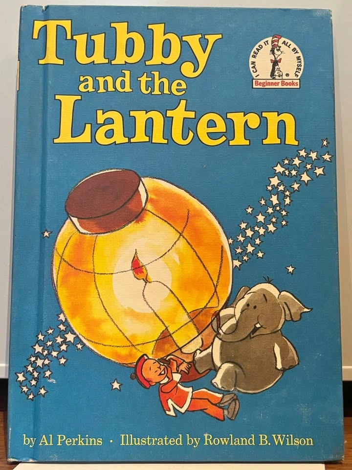 Tubby And The Lantern Book True Vintage 1971 Al Perkins Beginner