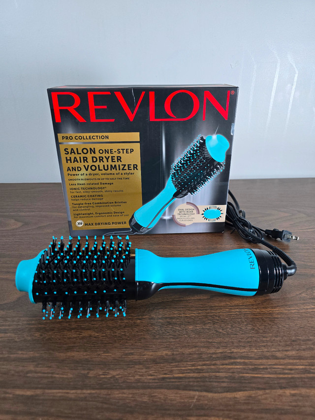 Revlon One Step Hair Dryer and Volumizer - Pro Collection - Blue