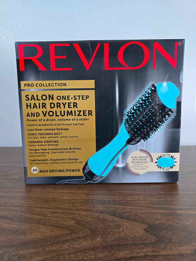 Revlon One Step Hair Dryer and Volumizer - Pro Collection - Blue - photo 3