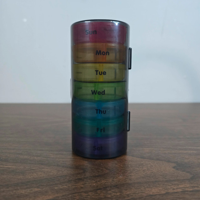 Weekly Pill Organizer 7 Day 2 Times a Day - photo 2
