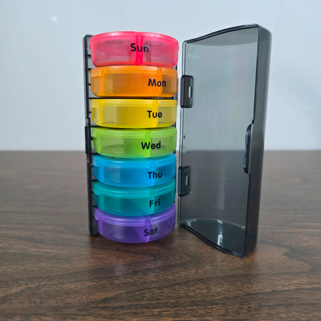 Weekly Pill Organizer 7 Day 2 Times a Day - photo 3