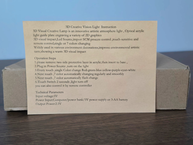 (New) Led Night Light for Room, Naruto - photo 4