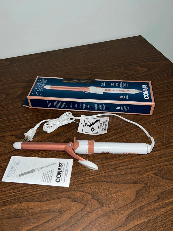 Conair Curling Iron 3/4 inch White/Rose Gold - photo 4