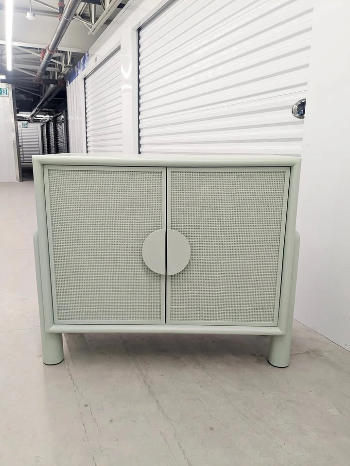 Modern Sage Green Accent Cabinet / Sideboard – New