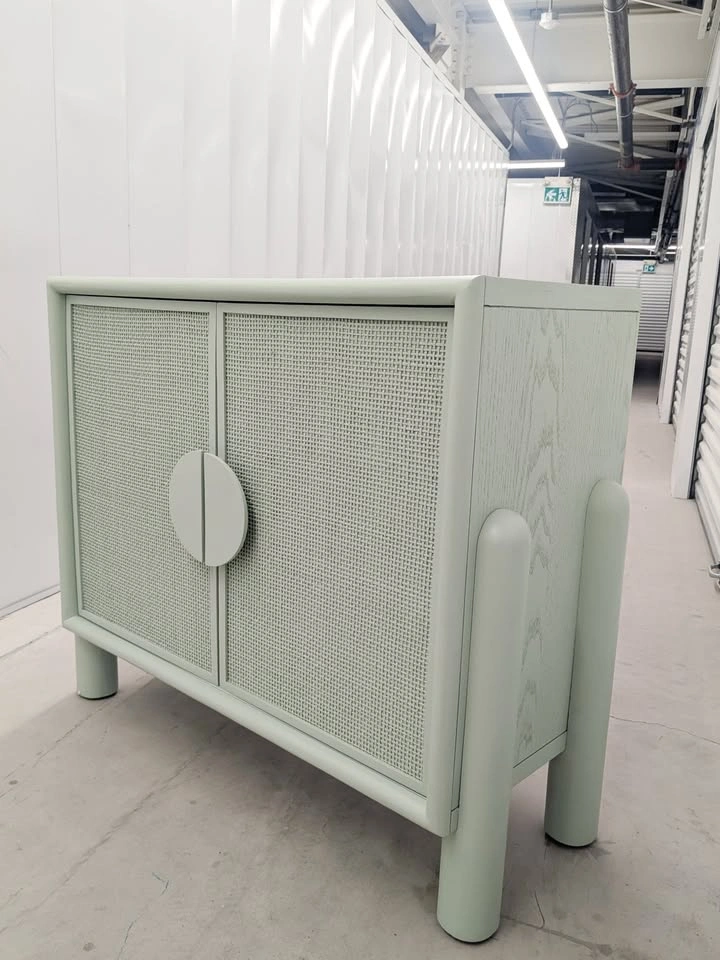 Modern Sage Green Accent Cabinet / Sideboard – New - photo 3