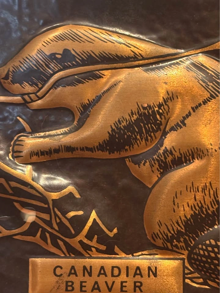 Copper Art 'Canadian Beaver’ Kroy Screen Studios LTD Canada - photo 3