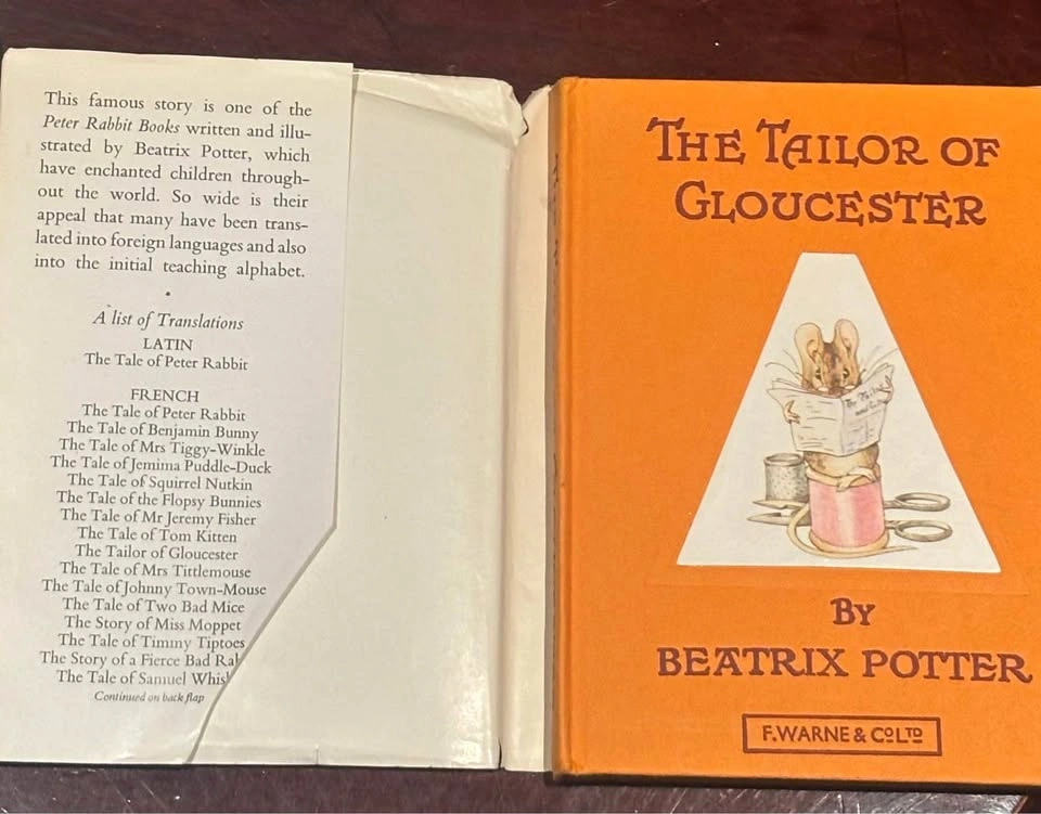 The Tailor of Gloucester - Vintage Hardcover