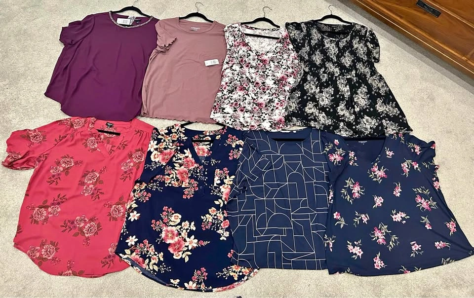 Torrid & Reitmans Tops Bundle (8 pcs) – Size 1X–2X – EUC + 2 NWT