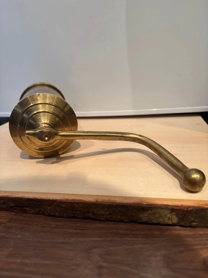 Vintage Brass Sev Maker Murukku Press Chakli Maker - photo 3