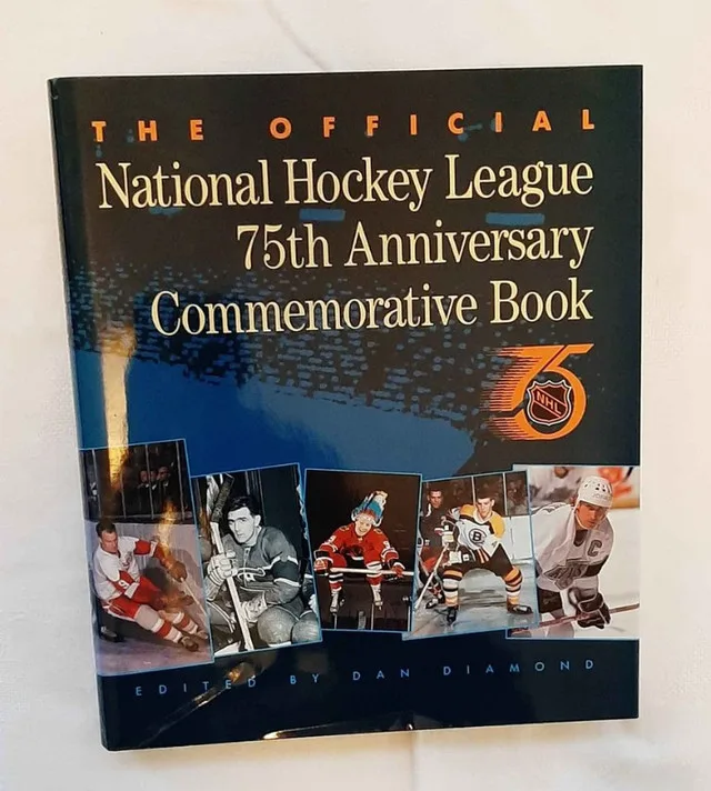 Official NHL 75th Anniversary Commemorative Hardcover thumbnail