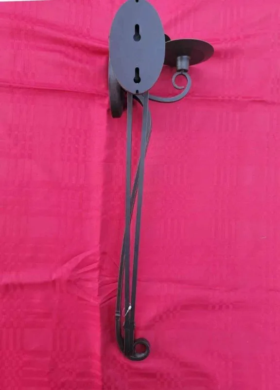 2 Wrought Iron Candle Holders - Partylite Serenade image indicator(3)