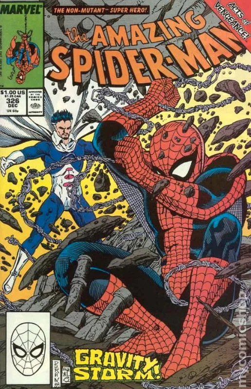 Amazing spider-man comic book issue #326 thumbnail